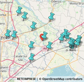 Mappa Via Roma, 31050 Monastier di Treviso TV, Italia (9.199)