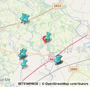 Mappa Via Roma, 31050 Monastier di Treviso TV, Italia (4.34364)