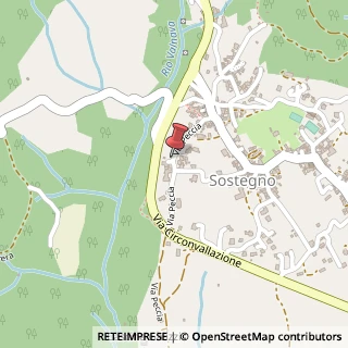 Mappa Via Peccia, 21, 13868 Sostegno, Biella (Piemonte)