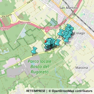 Mappa Via Maestri del Lavoro, 21040 Cislago VA, Italia (0.54615)