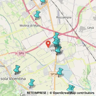 Mappa Via Fornaci Vecchie, 36030 Villaverla VI, Italia (3.0895)