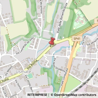 Mappa Via Roma, 80, 20865 Usmate Velate, Monza e Brianza (Lombardia)