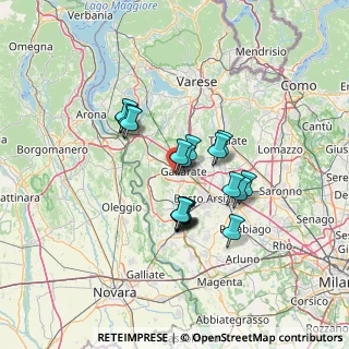 Mappa Via Martiri di Kindù, 21010 Cardano Al Campo VA, Italia (10.27526)