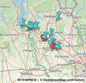 Mappa Via Giuseppe Verdi, 21010 Cardano Al Campo VA, Italia (10.3825)