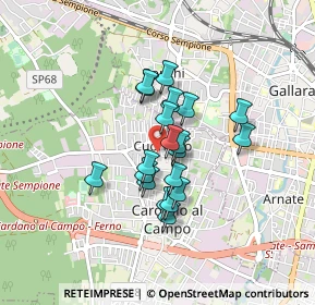 Mappa Via Giuseppe Verdi, 21010 Cardano Al Campo VA, Italia (0.606)