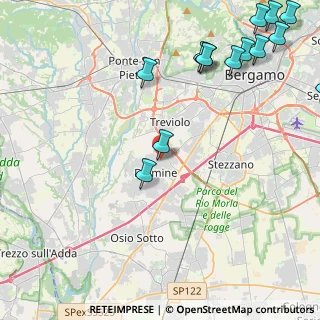 Mappa Via Alighieri Dante, 24044 Dalmine BG, Italia (6.025)
