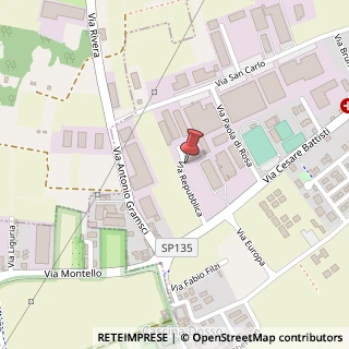 Mappa Via della Repubblica, 35, 20847 Albiate, Monza e Brianza (Lombardia)
