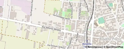 Mappa Rovello Porro