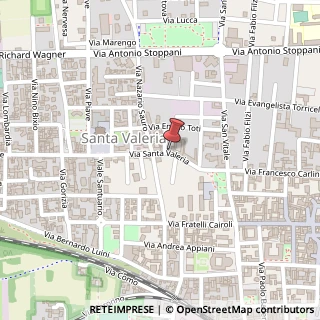 Mappa Via Santa Valeria, 68, 20831 Seregno, Monza e Brianza (Lombardia)