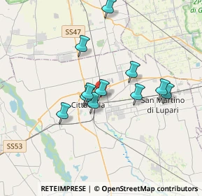 Mappa Contrà Corte Tosoni, 35013 Cittadella PD, Italia (2.92545)