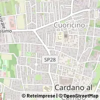 Carte Cardano al Campo