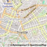 Mapa Trieste