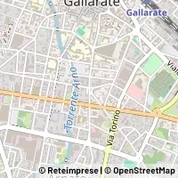 Hartă Gallarate