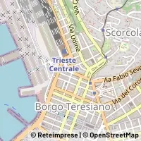 Mapa Trieste
