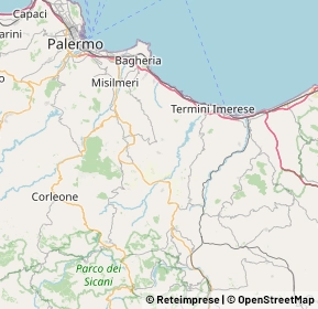 Mappa 90023 Ciminna PA, Italia (11.4565)