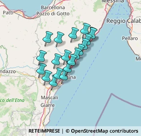Mappa Contrada Sillemi, 98037 Letojanni ME, Italia (10.844)