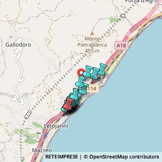 Mappa Contrada Sillemi, 98037 Letojanni ME, Italia (0.86296)