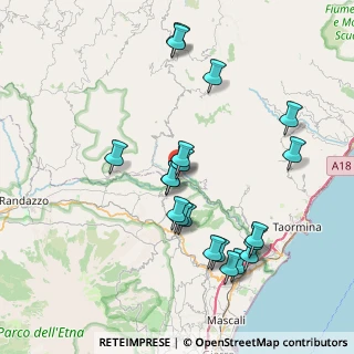 Mappa Via Regina Margherita, 98034 Francavilla di Sicilia ME, Italia (8.7755)