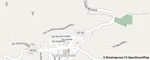 Mappa Camporeale