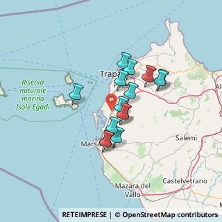 Mappa Contrada Spagnola, 91100 Trapani TP, Italia (11.20467)
