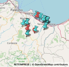 Mappa Vicolo I Trieste, 90023 Ciminna PA, Italia (11.92)