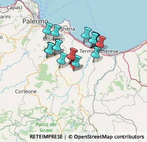 Mappa Vicolo I Trieste, 90023 Ciminna PA, Italia (11.57353)