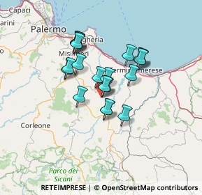 Mappa Vicolo I Trieste, 90023 Ciminna PA, Italia (11.2935)