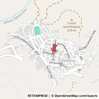 Mappa Via roma 114, 90023 Ciminna, Palermo (Sicilia)