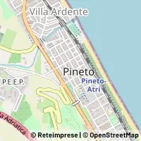 Hartă Pineto