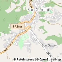 Mapa San Gemini