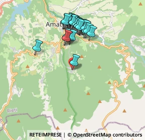 Mappa Fraz. Pinaco, 02012 Amatrice RI, Italia (1.92308)
