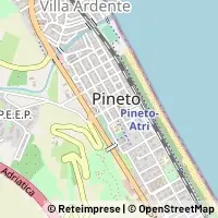 Kaart Pineto