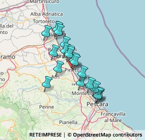 Mappa Via Palermo, 64025 Pineto TE, Italia (11.287)