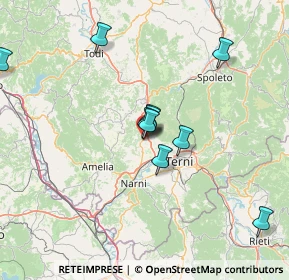 Mappa Via Ternana, 05029 San Gemini TR, Italia (17.29833)