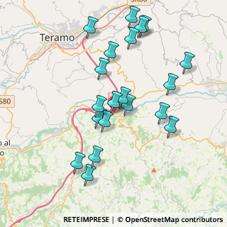 Mappa Via Benedetto Croce, 64039 Penna Sant'Andrea TE, Italia (4.018)