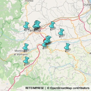 Mappa Via Benedetto Croce, 64039 Penna Sant'Andrea TE, Italia (6.43308)