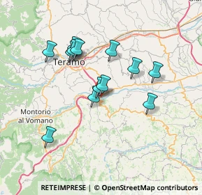 Mappa Contrada Cesi, 64039 Penna Sant'Andrea TE, Italia (6.49615)