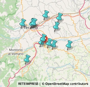 Mappa Contrada Cesi, 64039 Penna Sant'Andrea TE, Italia (6.36308)