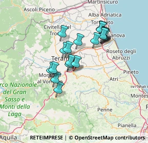 Mappa Contrada Cesi, 64039 Penna Sant'Andrea TE, Italia (12.2505)