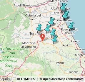 Mappa Contrada Cesi, 64039 Penna Sant'Andrea TE, Italia (16.84692)