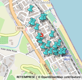 Mappa Via 64025, 64025 Pineto TE, Italia (0.211)