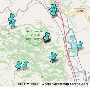 Mappa Via Antonio Rizzardi, 01020 Civitella D'agliano VT, Italia (4.2835)