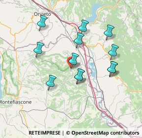 Mappa Via Antonio Rizzardi, 01020 Civitella D'agliano VT, Italia (7.07)