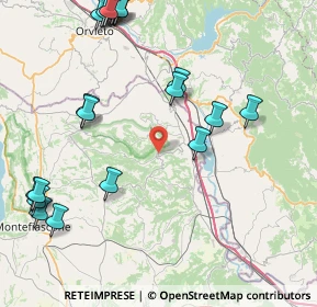 Mappa Via Antonio Rizzardi, 01020 Civitella D'agliano VT, Italia (11.107)