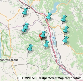 Mappa Via Antonio Rizzardi, 01020 Civitella D'agliano VT, Italia (6.72636)