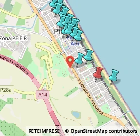 Mappa SS 16 Adriatica Km 425, 64025 Pineto TE (0.5435)