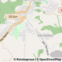 नक्शा San Gemini