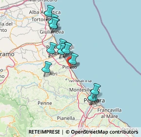 Mappa Via XX Settembre, 64025 Pineto TE, Italia (13.41786)