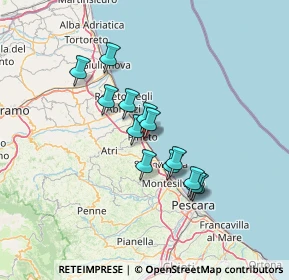 Mappa Via della Porta Modesto, 64025 Pineto TE, Italia (10.83923)