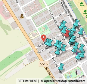 Mappa Via della Porta Modesto, 64025 Pineto TE, Italia (0.15)